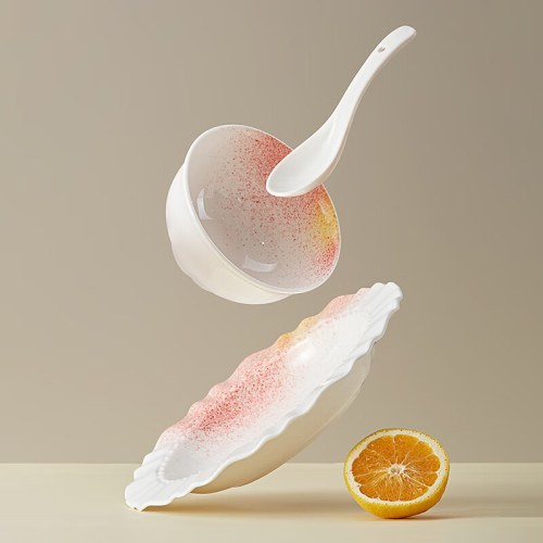 菲米生活伊甸花园  喷釉餐具组合 FM-CJ2401