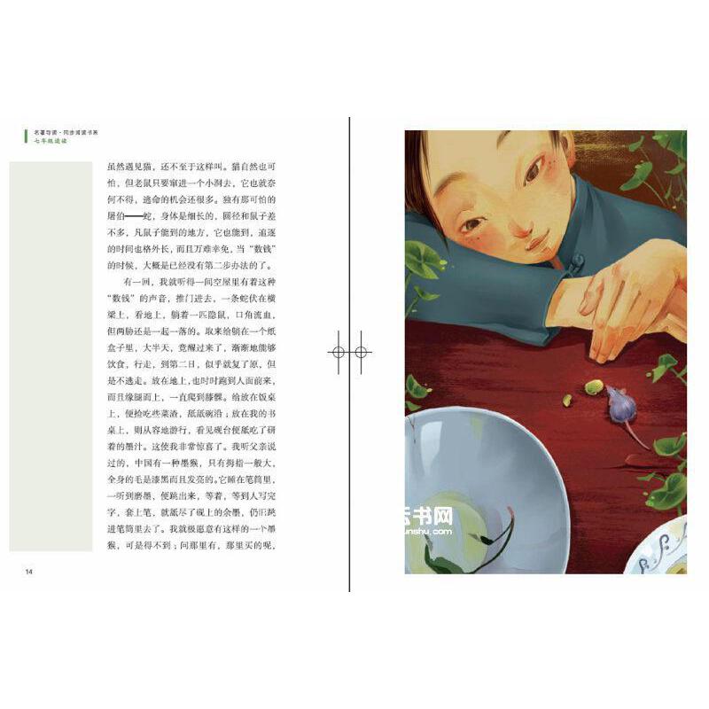 名著导读·同步阅读书系：朝花夕拾