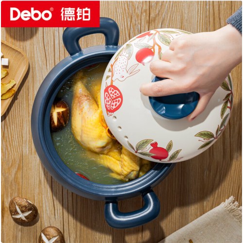 Debo德铂菲力克斯陶瓷砂锅4L DB-191