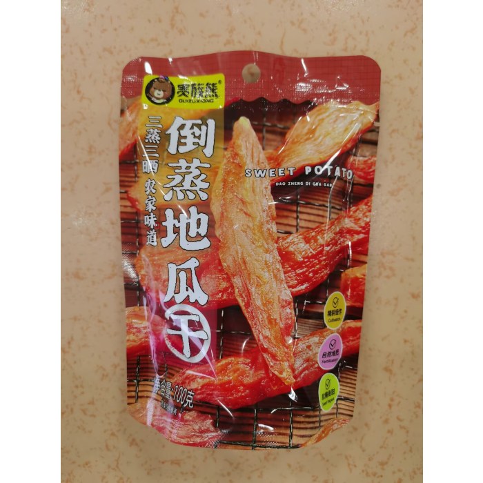 贵族熊100g倒蒸地瓜干