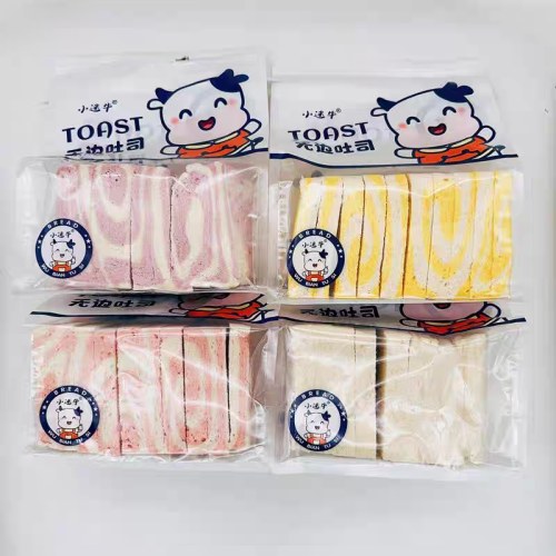 小迷牛350g无边全麦（牛奶草莓味）吐司