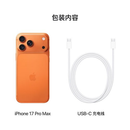 Apple/苹果 iPhone 17 Pro  Max 银色/橙色/深蓝