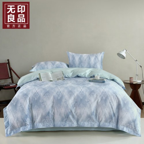 無印良品乐享60s全棉四件套MJ-TJ7136