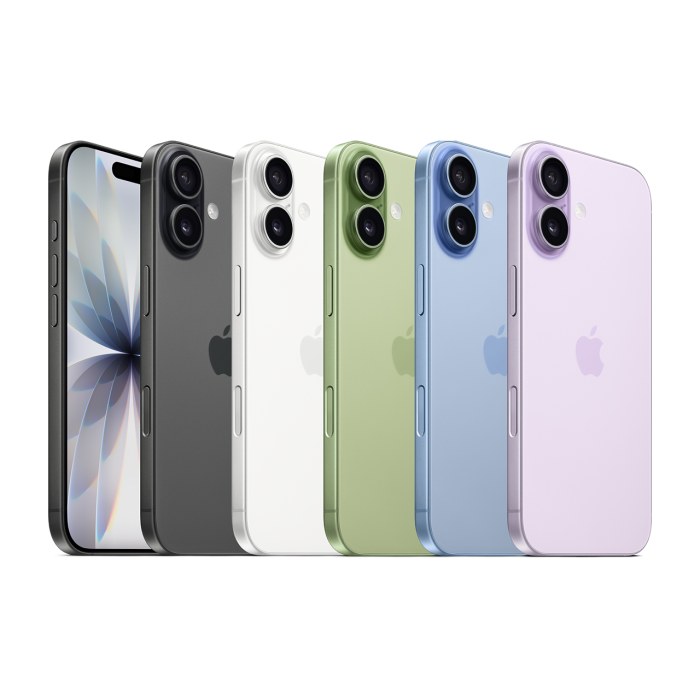 Apple/苹果 iPhone 17 紫色/绿色/蓝色/白色/黑色