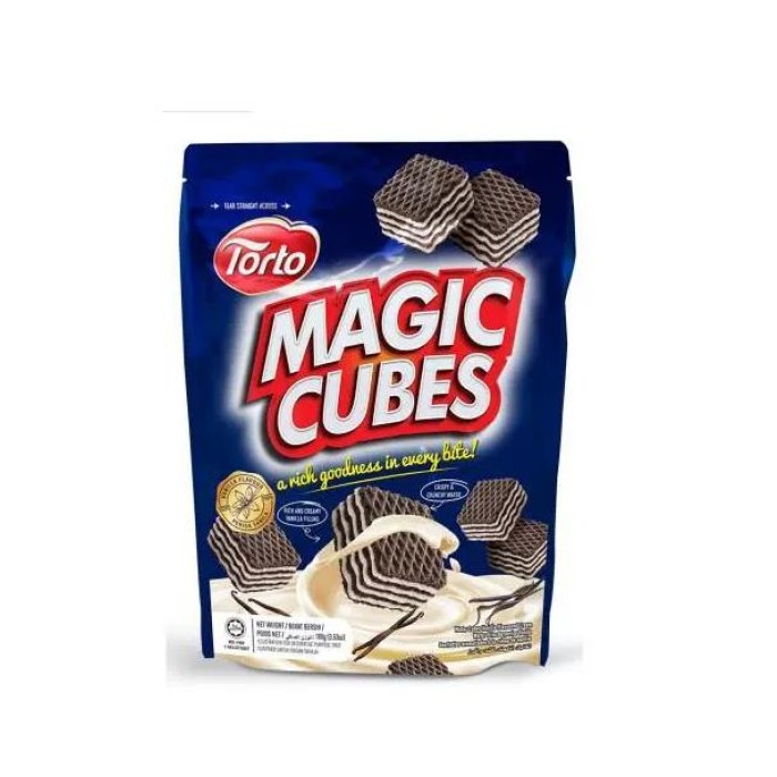 奥星100g威卡思威化饼干（香草味）