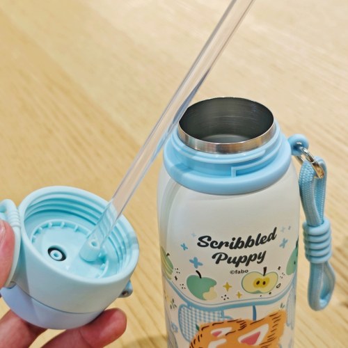 FB-BW-135随风飘扬弹跳保温杯500ml （咖色）