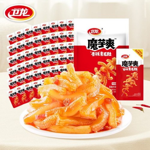 卫龙 魔芋爽袋装54包素毛肚