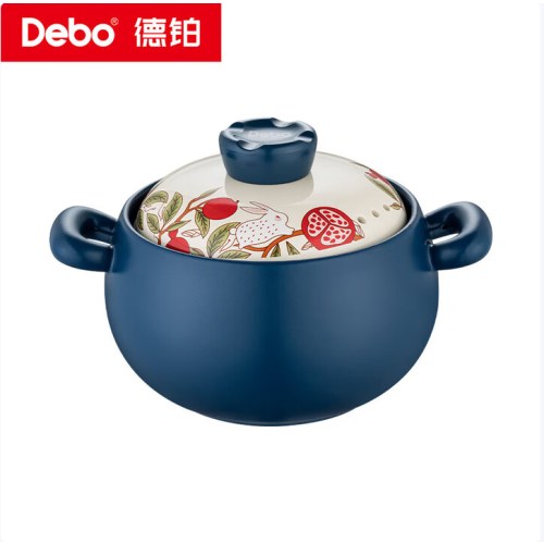 Debo德铂菲力克斯陶瓷砂锅4L DB-191