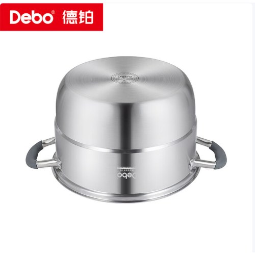 Debo德铂黛布拉316不锈钢双层蒸锅24cm DEP-958