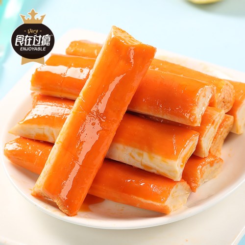 食在过瘾手撕蟹味棒 独立包装 即食蟹柳
