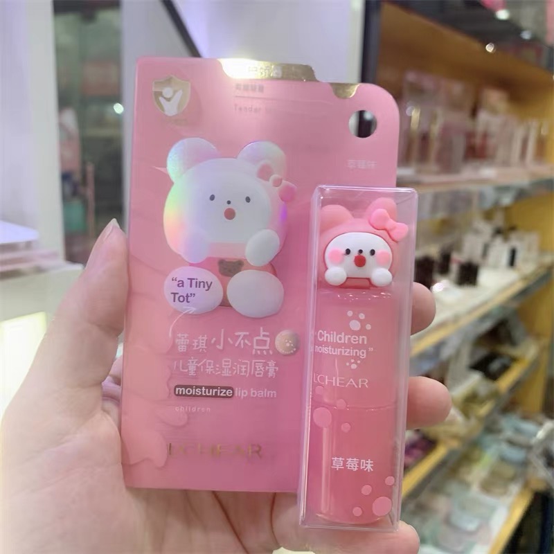 E695蕾琪小不点儿童保湿润唇膏（随机口味发一支）