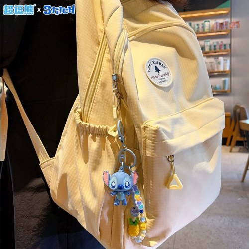 史迪奇夏日沙滩系列-珠链PVC挂件