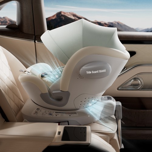 bestbaby玄龙pro智能语音通风儿童安全座椅0-4-12岁宝宝婴儿车载