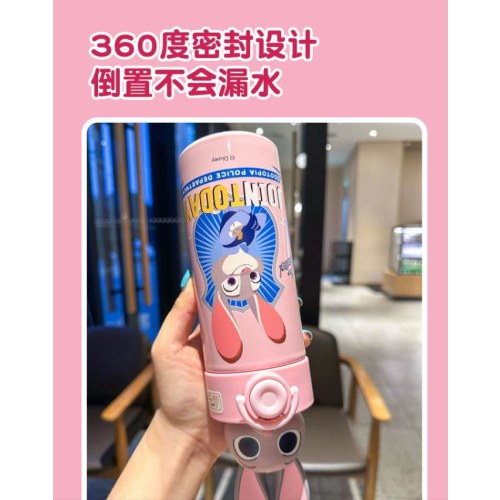 D-2015迪士尼系列公仔弹盖保温杯(朱迪）