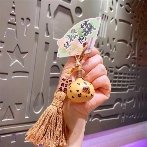 YSK03111轻松抱葫系列钥匙扣豹富葫芦
