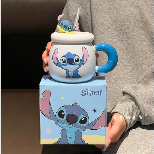 8307-1史迪奇硅胶盖陶瓷杯(安琪）