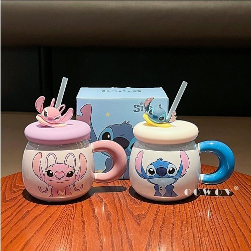 8307-1史迪奇硅胶盖陶瓷杯(安琪）