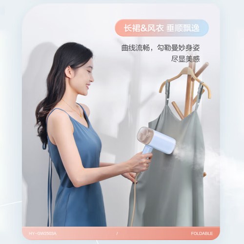 海尔（Haier）手持小型挂烫机 蒸汽电熨斗HY-GW2503A