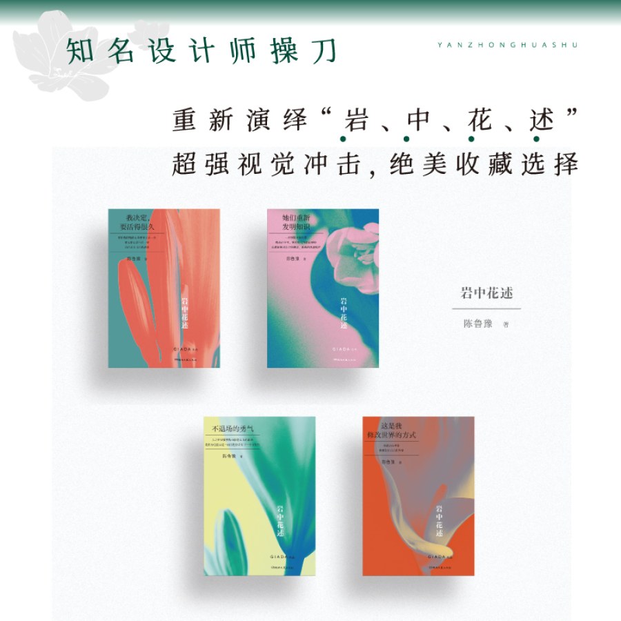 B岩中花述（全四册）陈鲁豫著 岩中花述全四册