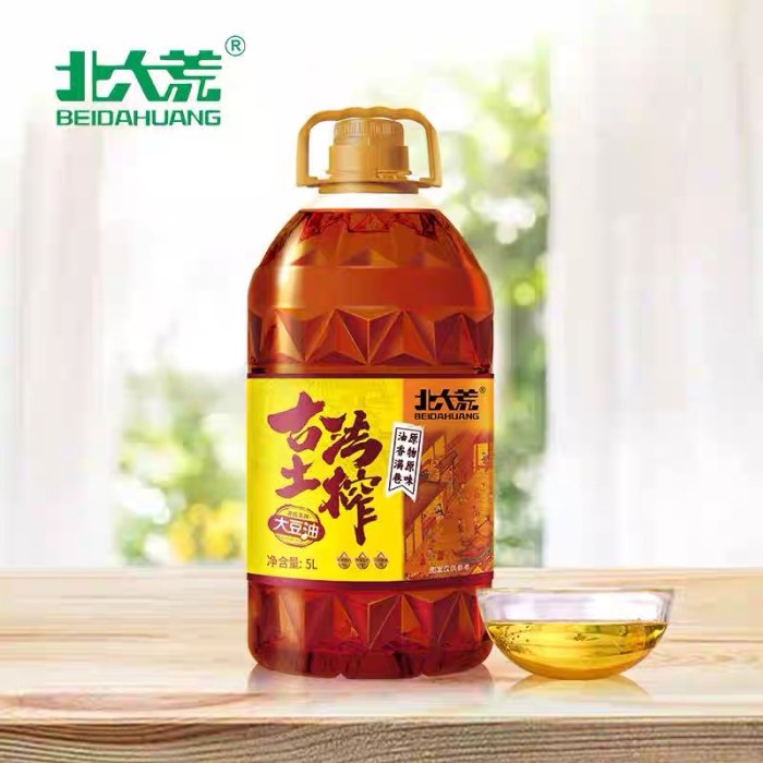 北大荒古法笨榨大豆油