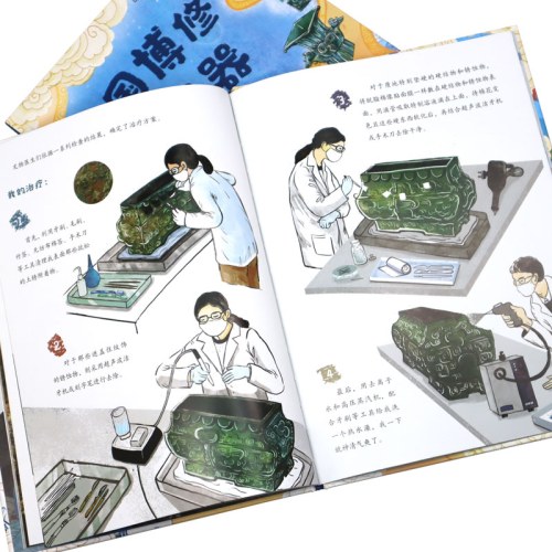 在国博修青铜器-中国文物修复与文化传承