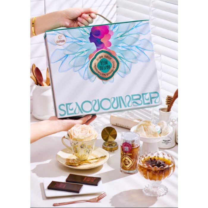 壹网渔鲜炖海参礼盒女款（6罐/箱）