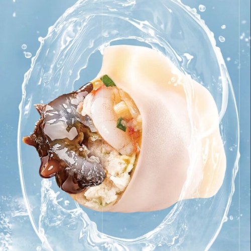 壹网渔海参水饺盒装