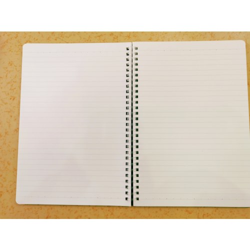 简语B5墨PP侧翻软胶圈本（横线内芯）