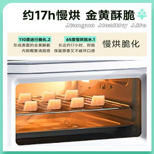 南国生椰脆椰子肉干50g袋装海南特产香烤椰子脆片