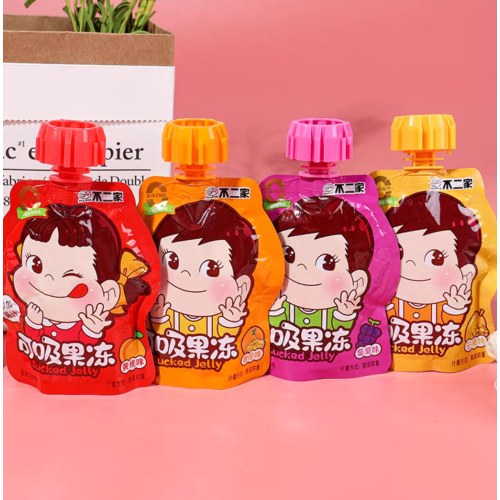 不二家可吸果冻（草莓、葡萄、黄桃、芒果）
