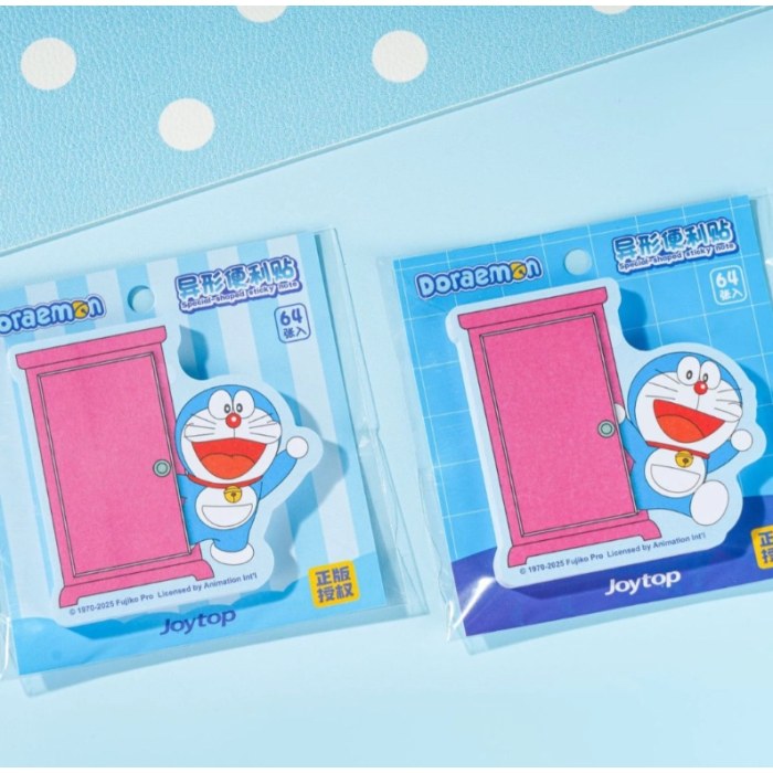 哆啦A梦-异形便利贴（深蓝、浅蓝）
