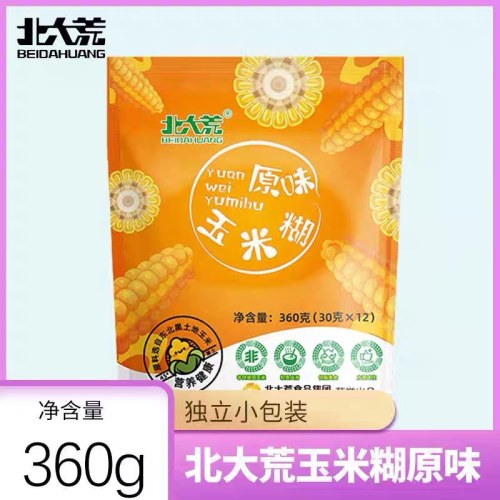 北大荒非转基因玉米糊360克