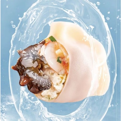 壹网渔海参水饺辽刺参水饺礼箱内含4盒水饺每盒12只每只20克 海参饺子礼箱（内含4盒）