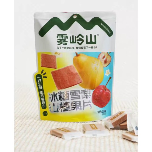 雾岭山冰糖雪梨山楂片