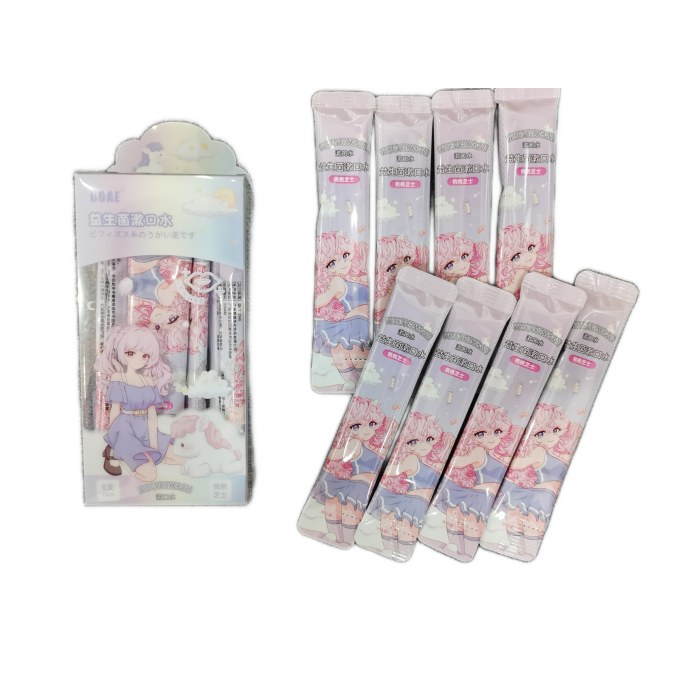 二次元系列-益生菌漱口水（桃桃芝士） 4盒装