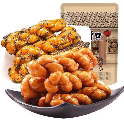 老街口小麻花零食单独包装