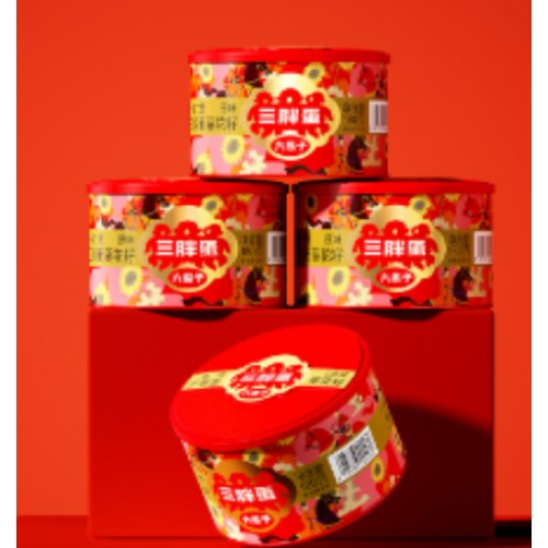 三胖蛋马上夺葵礼盒--原味葵花籽180g×4罐 高端瓜子杯一只