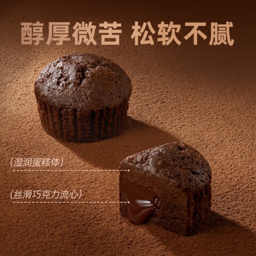 豪士新品巧克力小蛋糕