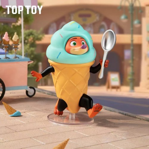 TOPTOY迪士尼疯狂动物城伪装者毛绒盲盒挂件朱迪尼克玩偶礼物女生