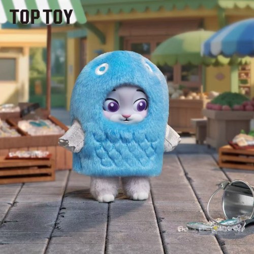 正版TOPTOY迪士尼疯狂动物城伪装者毛绒挂件盲盒潮玩公仔新年礼物
