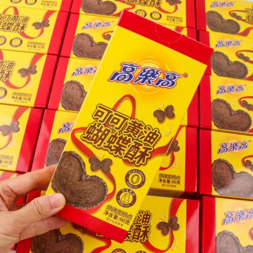 高乐高90g可可黄油蝴蝶酥