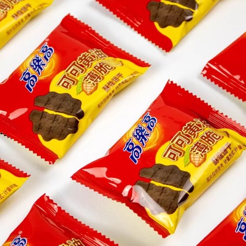 高乐高128g可可黄油薄脆