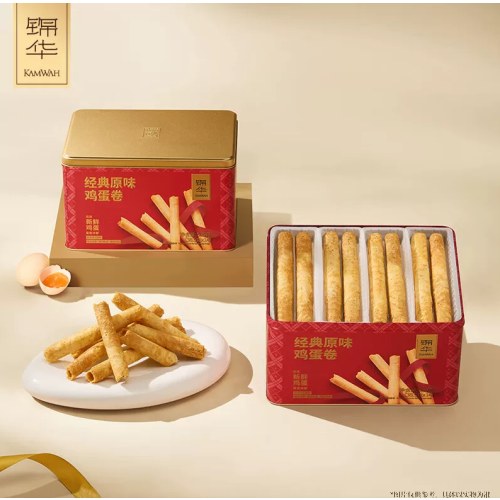 锦华-经典原味鸡蛋卷礼盒539g