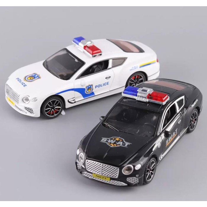 皓童7763-交通玩具声光警务车（包电）