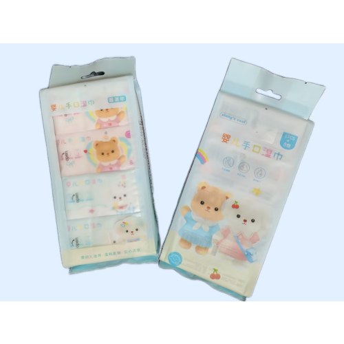 XZ-40644风铃小镇8片2连包超迷你婴儿手口湿巾