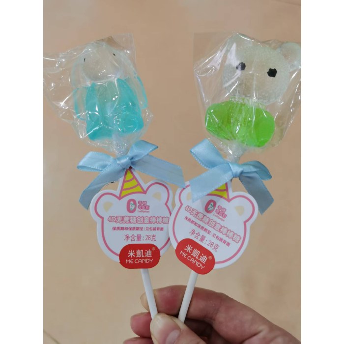米凱迪28g4D无蔗糖创意棒棒糖