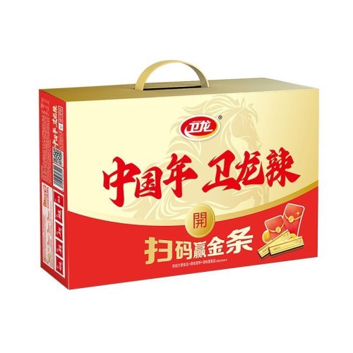 卫龙魔芋爽辣条年货礼盒大礼包