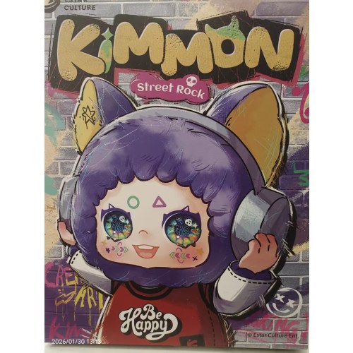 ＃潮玩＃KIMMON街头摇滚盲盒6抽