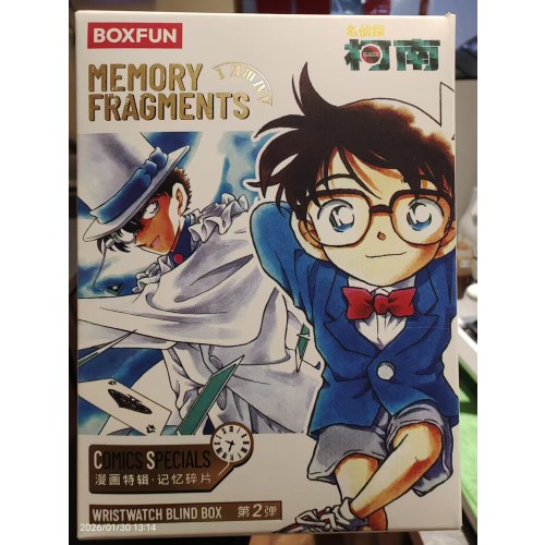 ＃潮玩MHS180044名侦探柯南记忆碎片系列腕表