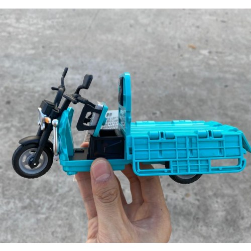 皓童7766-交通玩具模型仿真摩托三轮车